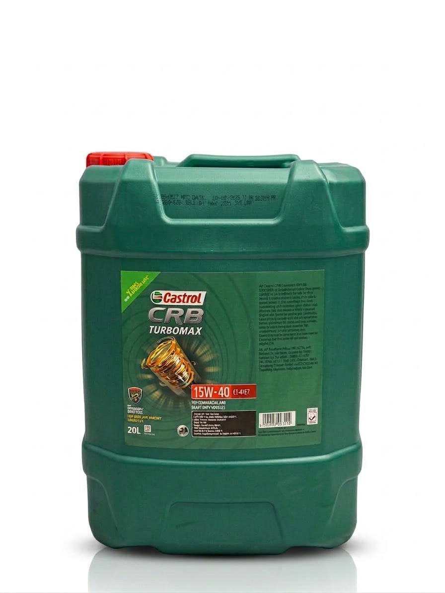 Castrol CRB Turbomax 15W-40 commercial diesel engine oil, 20 litre container